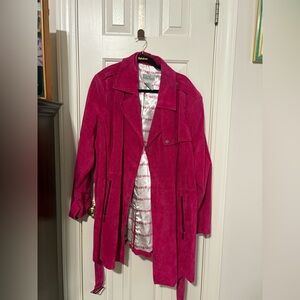 Bradley Bayou Pink Leather Jacket